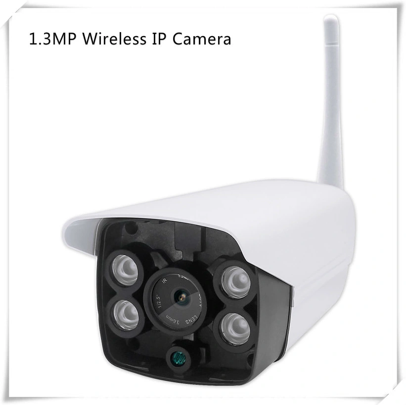 1.3MP WiFi Cámara de seguridad IP digital impermeable para redes de video CCTV doméstica