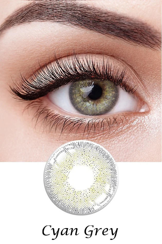 Les lentilles de contact Nouveau look Lady annuelle Couleur Couleurs naturelles de gros de lentilles de contact Lentilles de Contact de l'oeil 2022