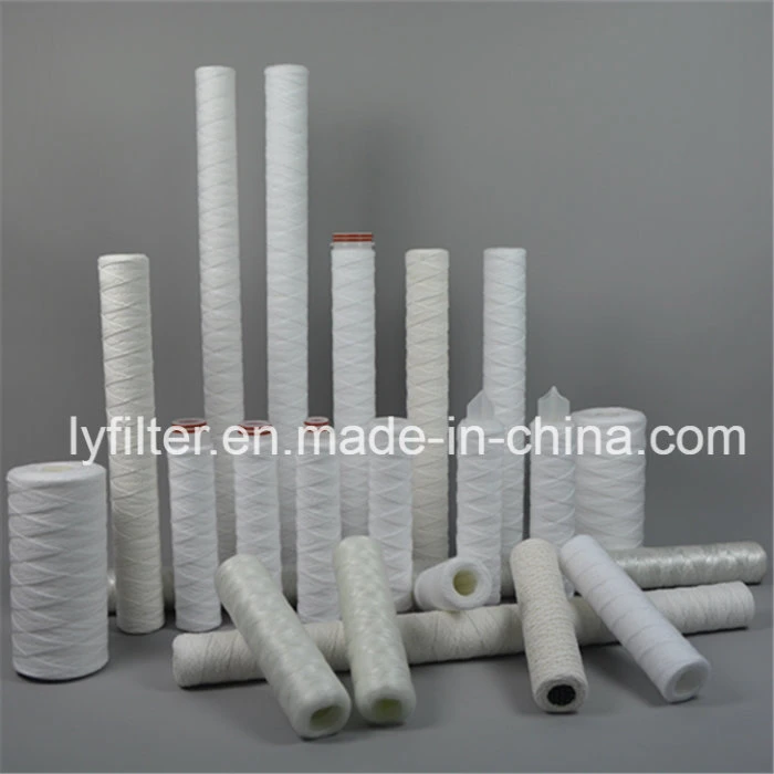 Polypropylene/Cotton/Fiberglass Polywound String Wound Filter Cartridge