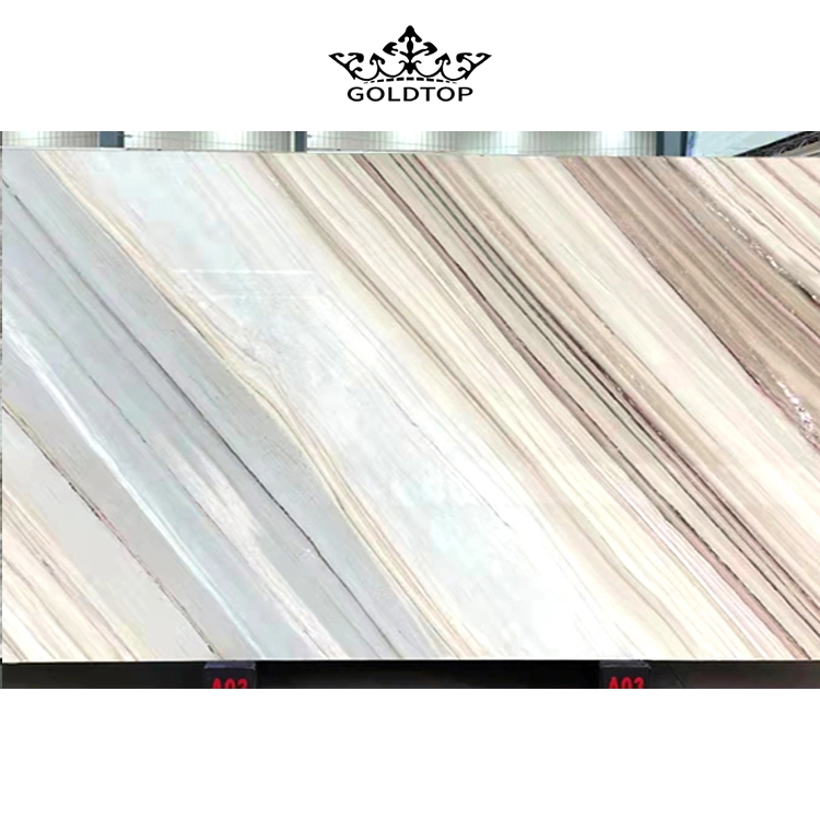 Natural Stone Home Decoration Polished Palissandro Chiaro Marble Tabletop /Wall Tiles/Countertop/Slab Tiles/Floor Tiles