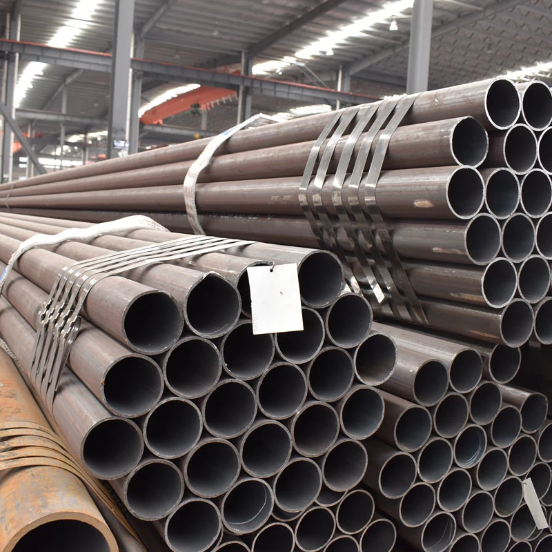 High Quality Price Negotiable Q235B Steel Pipe ERW Hot-Rolled Carbon Steel Pipe for Car Used Tubing