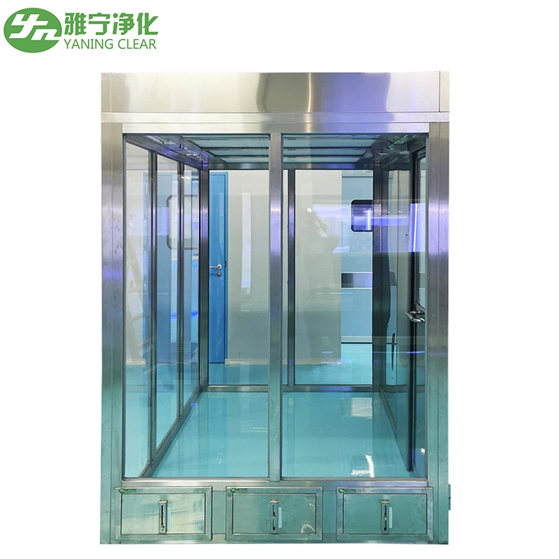 Yaning Air Cleaning Equipment Class 100 ISO 5 Portable Clean Booth Dust Free Prefab Clean Room Modular Cleanroom