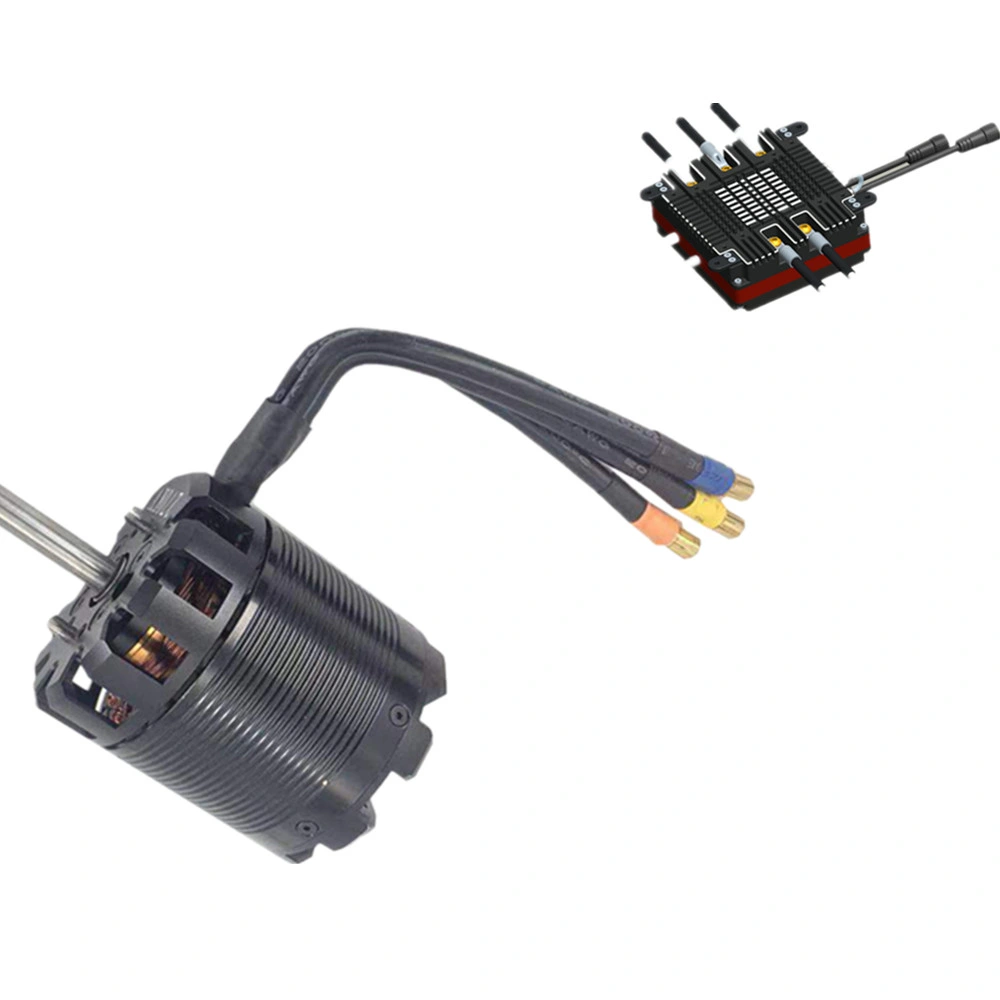Quanly D65L76 Water-Cooled 20p Brushless Outrunner Motor 230kv 6500W Max.