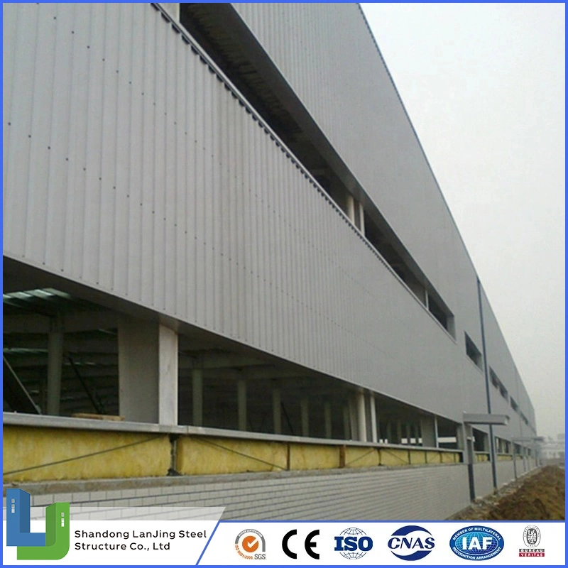 Prefabricated European Standard Steel Structurewarehouse Workshop Industrial Buildings