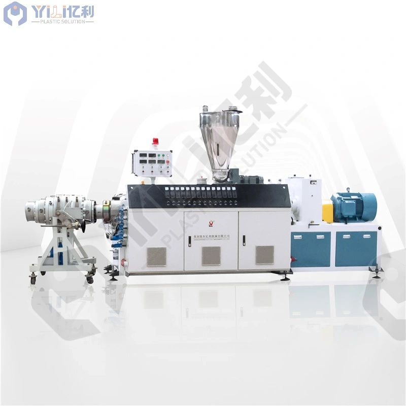 16-630mm Sjz-80/156 Conical Twin Screw PVC/UPVC Pipe Extrusion Line with High quality/High cost performance 