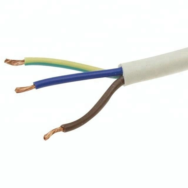 Flexible de 3 núcleos de 53 Cable Rvv IEC 227