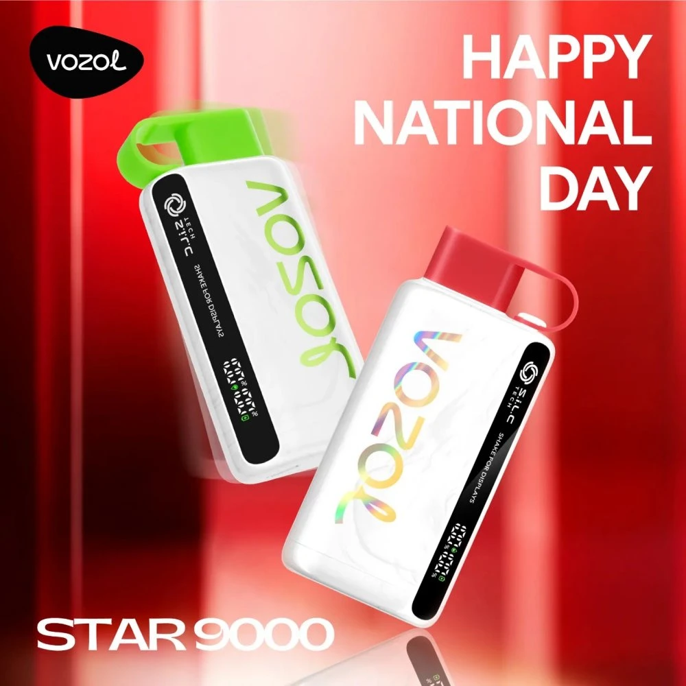 Großhandel/Lieferant i Vape Distributor Authentic Voazol Gear Star Neon 4000 5000 6000 7000 9000 10000 12000 Puffs Vape Pen Bar