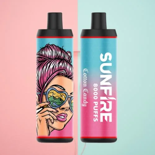 Nouveau Populaire Vape stylo jetable 8000 bouffées de cigarette électronique jetable Pod Big bouffées 18 ml de liquide pulmonaire de gros fumeurs remplie au préalable l'usine d'E-cigarettes