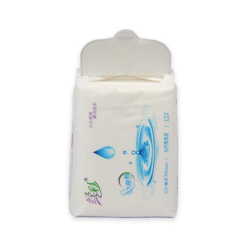 Soft and Comfortable Anion Far-Infrared Core Sanitary Pad for Ladies