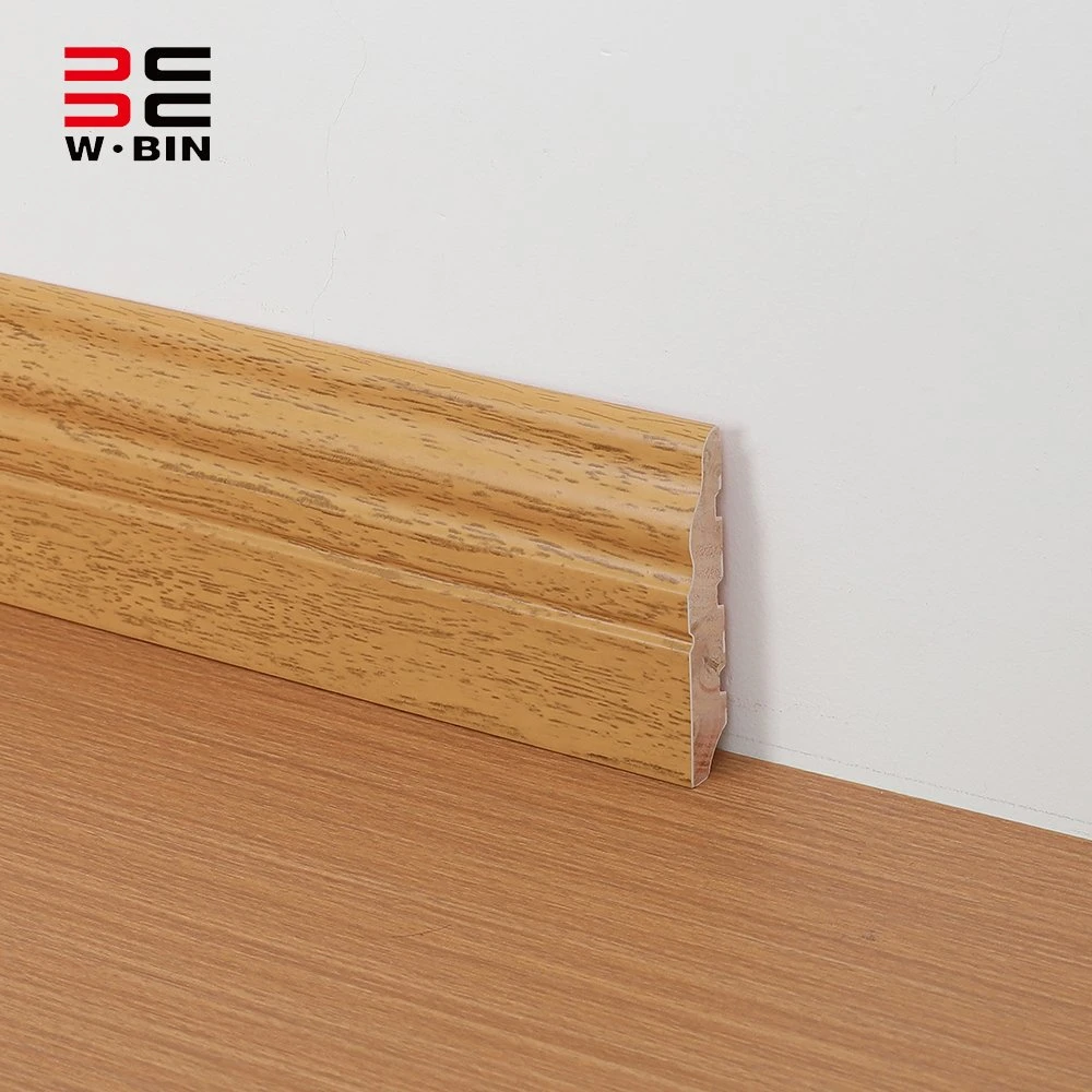 Solid Real Oak Wood Skirting Interior Flooring Accessory Wall Skirting Board Customized