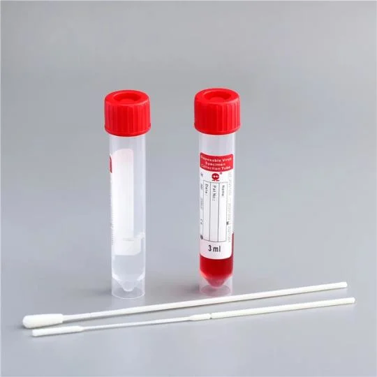 Discount Today Low Price Factory Supply Vtm Kit Virus Sampling Tube with Swab for CE Quality