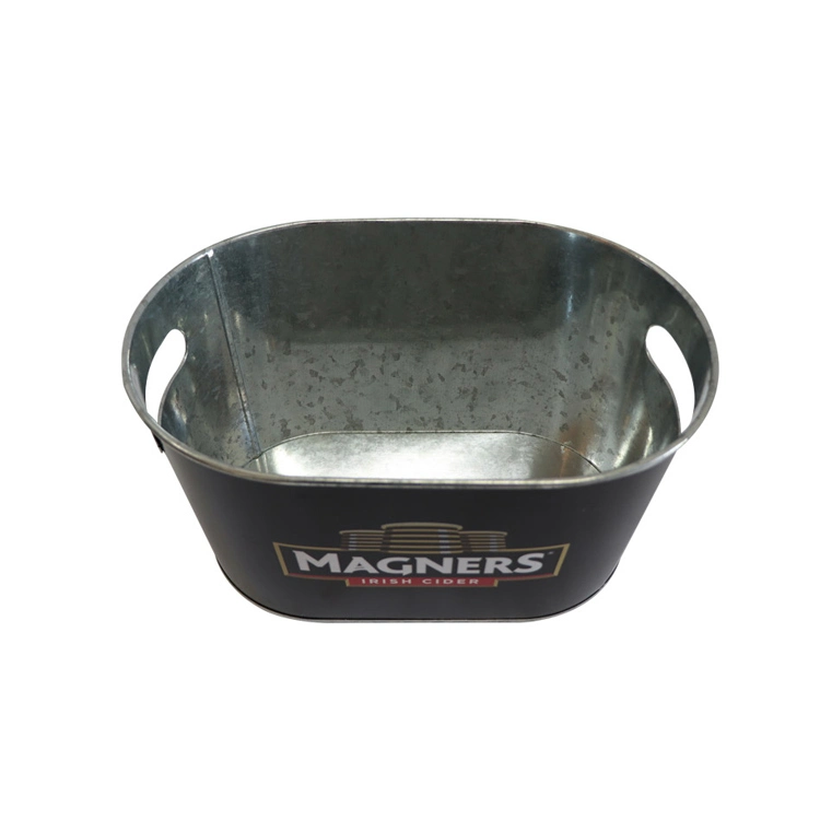 Premium Drink Promotional Plastic and Metal Ice Bucket