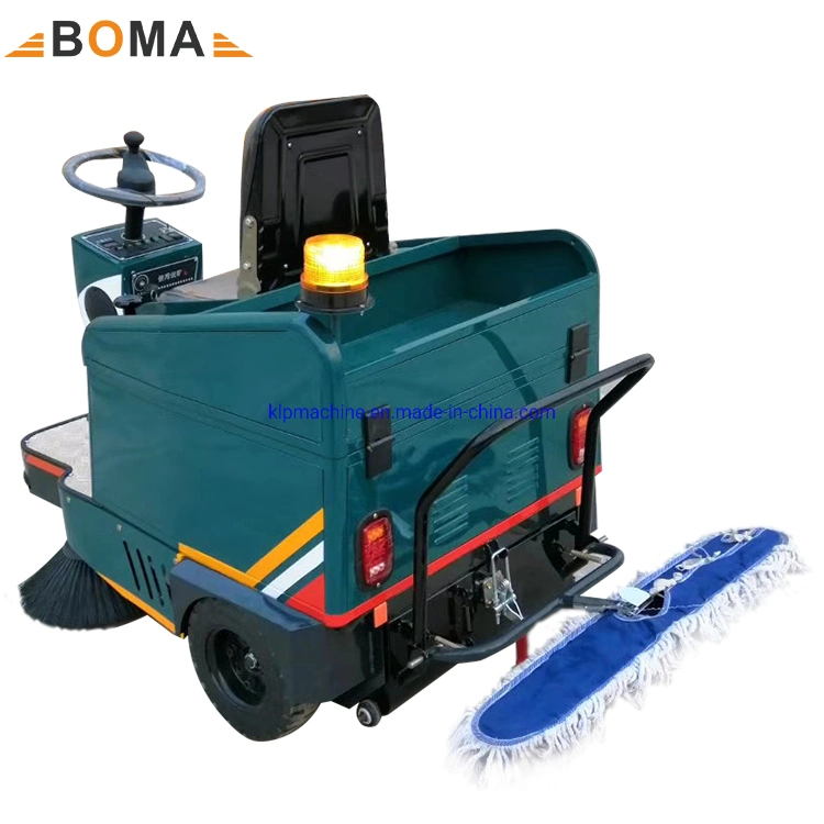 Industrial Electric Ride on Driving Automatic Vacuum Street Road Cleaning Machine Floor Sweeper