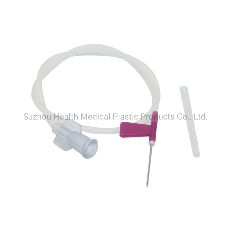 Sterile Luer Slip 21 G Gauge Butterfly Needle