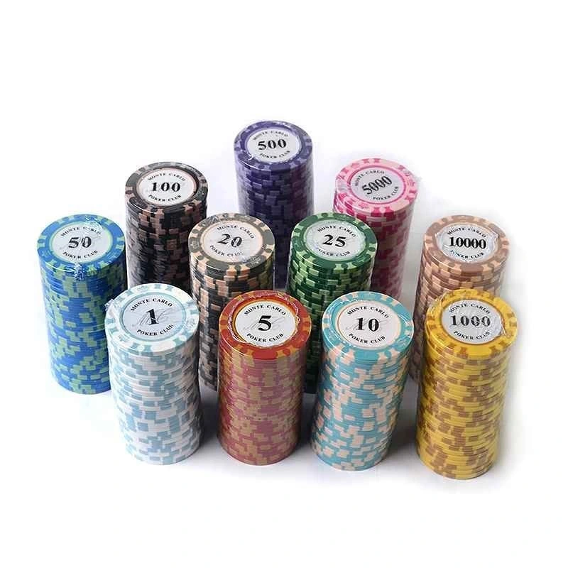 High quality/High cost performance Manufacture Custom Ceramic Poker Chips for Entertainment