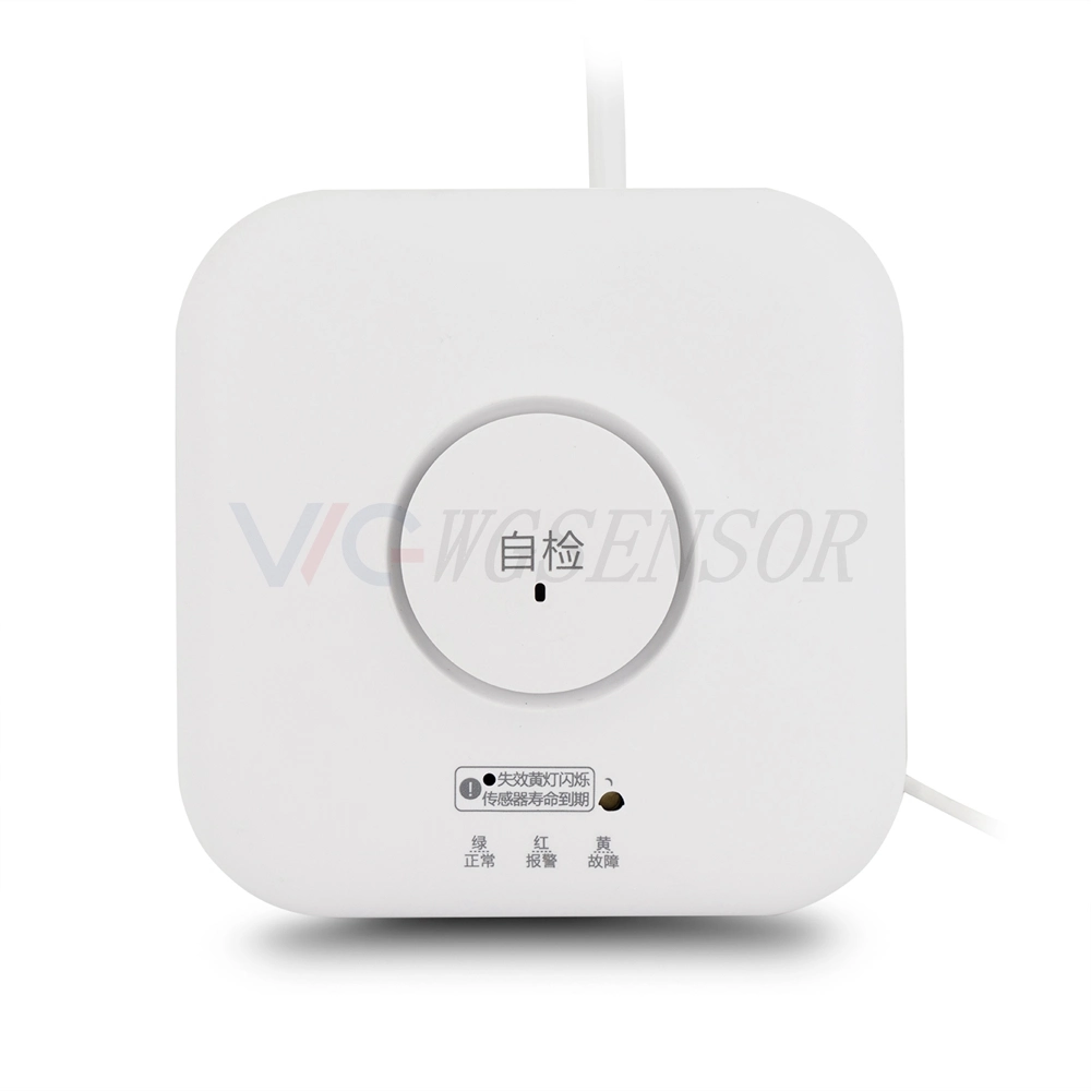 Sensor de alarme sem fios Wi-Fi Co para incêndio