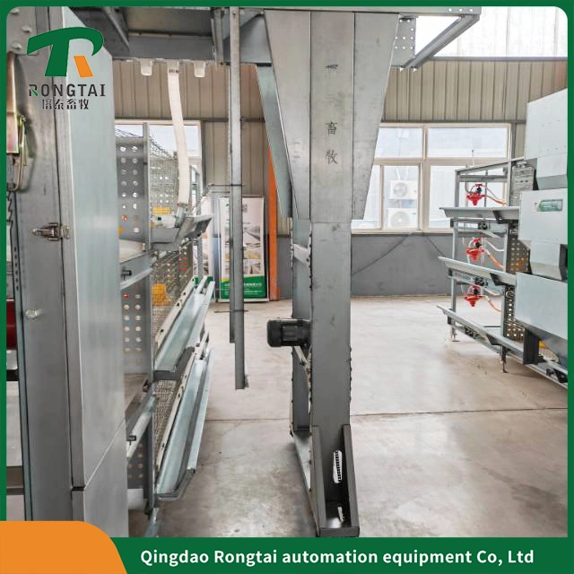 Poultry Farm Equipment Layer Chicken Cage 4 Tiers Manual Broiler Chicken Cage