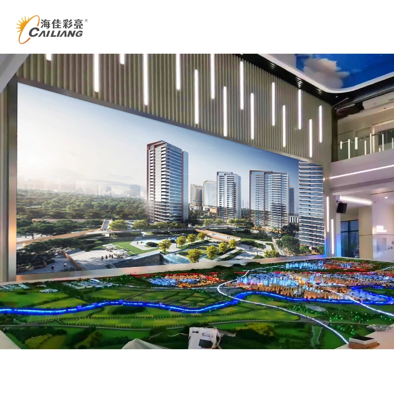 Cailiang P1.66 P1.875 P2.6 2.6mm Turnkey LED Video Wall System Package Indoor Curved Display Exhibition Booth Stage Screen