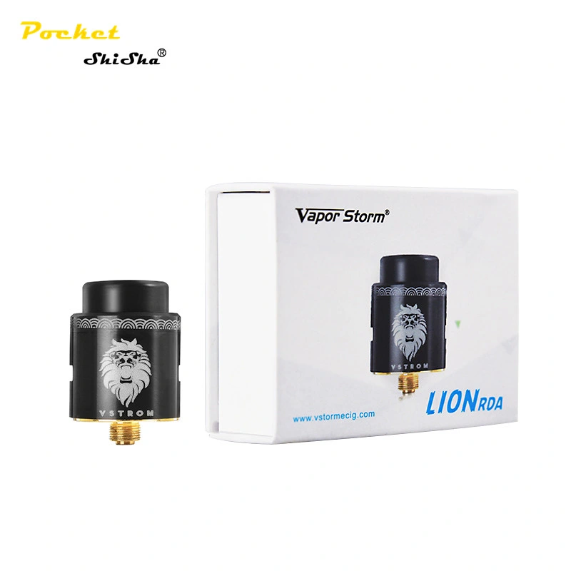 معالج إلكتروني من نوع Vape Vape Tank Vapor Storm Lion مقاس 24 مم من نوع RDA Atomizer