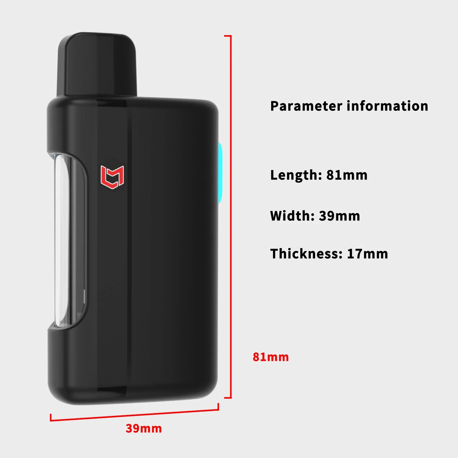 أداة Vape Atomizer C1 سعة 5 مل مزودة بالسجائر الإلكترونية