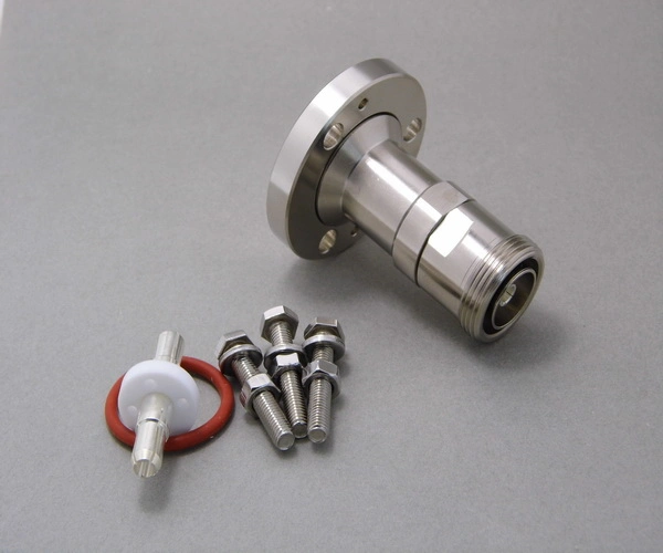 Electrical Waterproof 7/8" Eia Flange RF Coaxial Connector to 7/16 DIN Female Jack RF Coaxial Connector Adapter