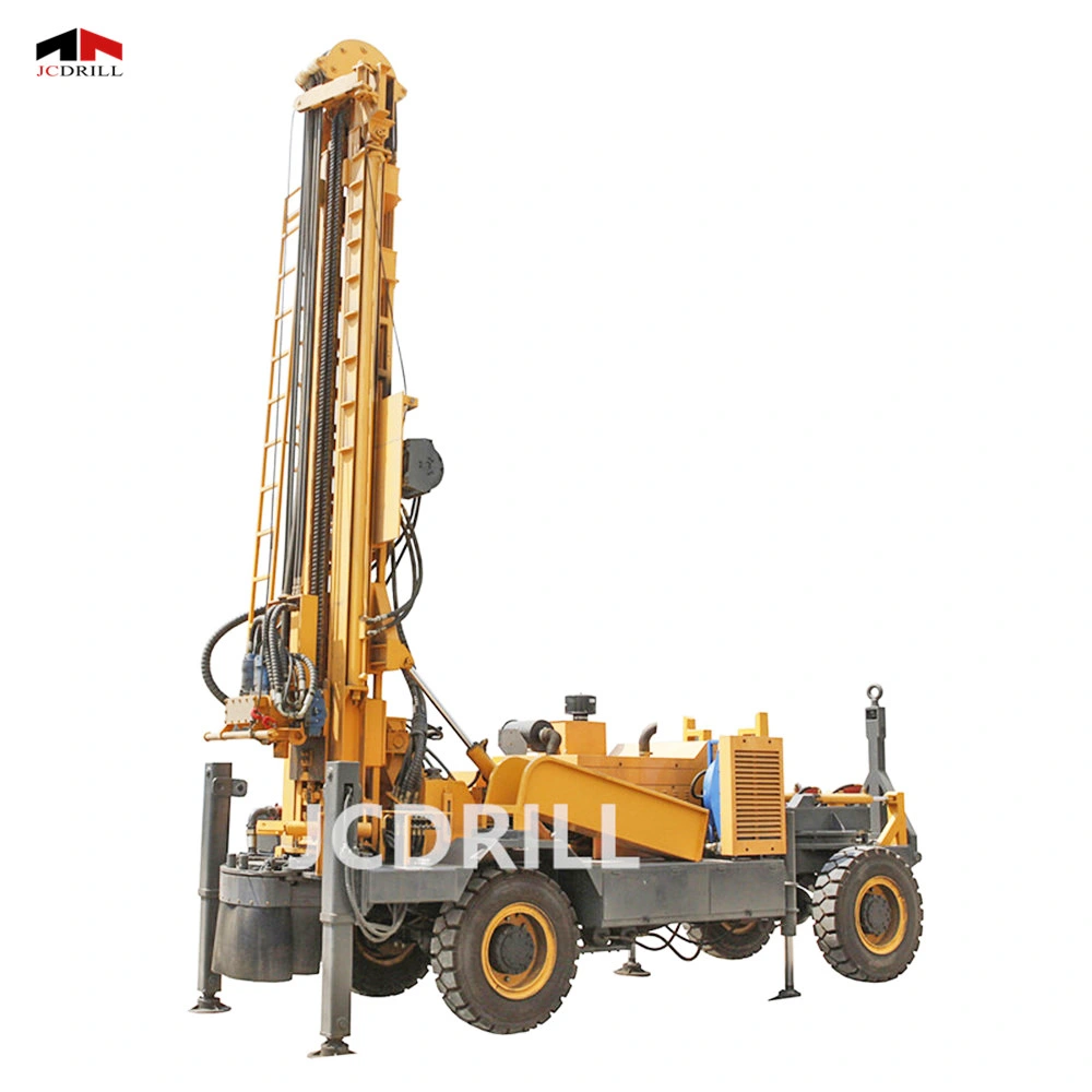 Jcdrill (TWD400) Trailer Type Borehole Drill Machine Rotary Oil Drilling Equipment Water Well Drilling Rig