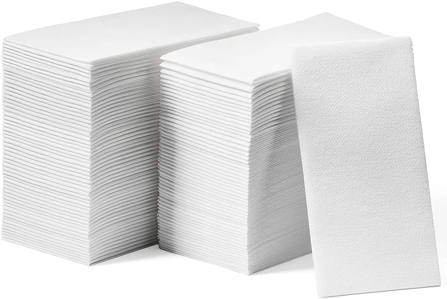 Lintext Disposable Linen-Feel Guest Towels - 12" x 17" Cloth-Like Hand Towels - Soft And Absorbent Paper Napkin For Bathroom, Kitchen [Extra-Soft - Pack of 200]