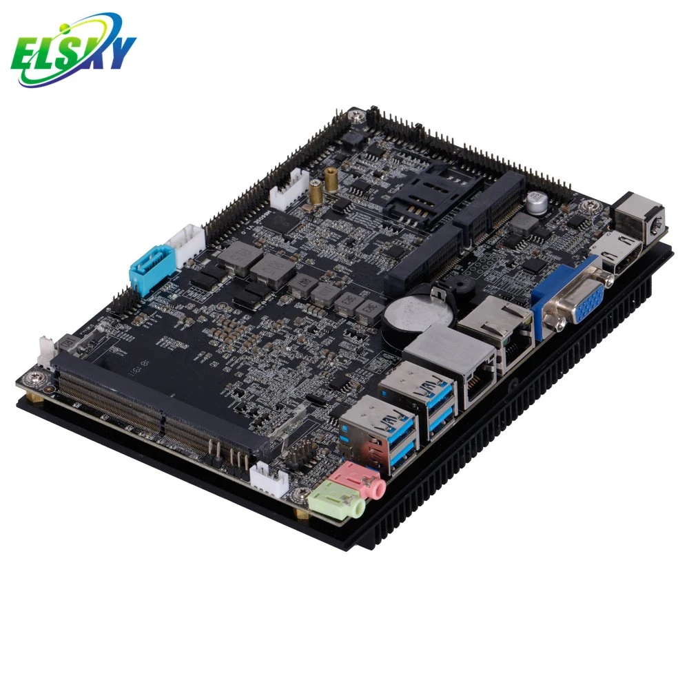 Elsky 4.0-Inch 165*115mm Mini Motherboard with CPU 7th Gen Core I3-7020u 7100u 7130u M700se