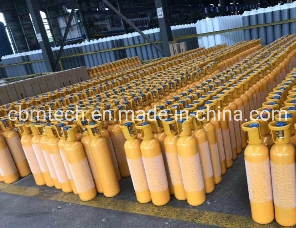 50L/150bar/6.0mm High Pressure Vessel Seamless Steel Oxygen Gas Cylinders