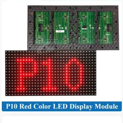 P10 Monochrome LED Module SMD 320mm*160mm