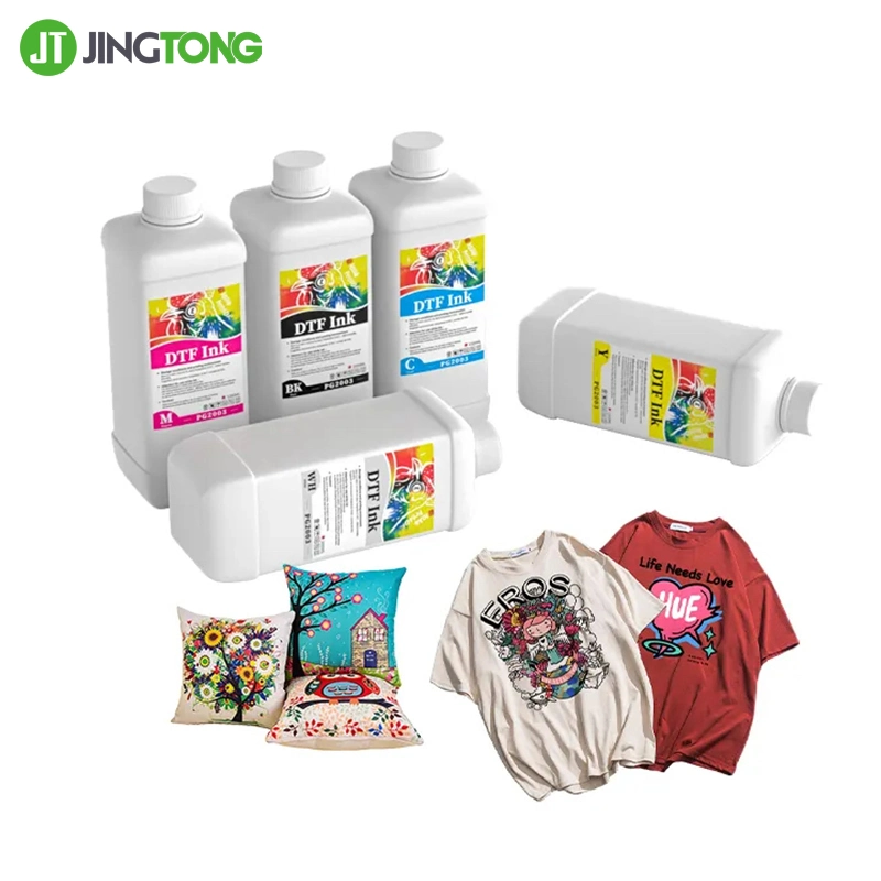 Tinta de impressão têxtil para T-shirt DTF Ink Combo Pack compatível com Impressoras DTF