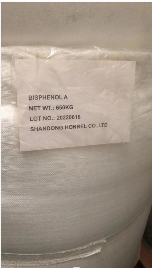 High Purity Bisphenol a BPA CAS No 80-05-7 Produced by The Reaction of Phenol and Acetone