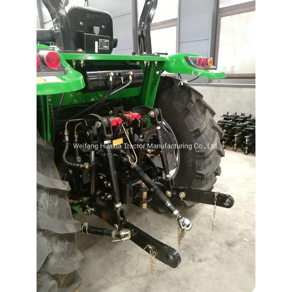 European Marketing Hb804 Huaxia 80HP 4WD Farm Tractor with Front Loader