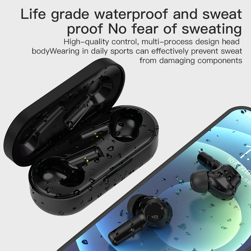 Tws Stereo Sound LED Bt Handsfree True Wireless Earphone