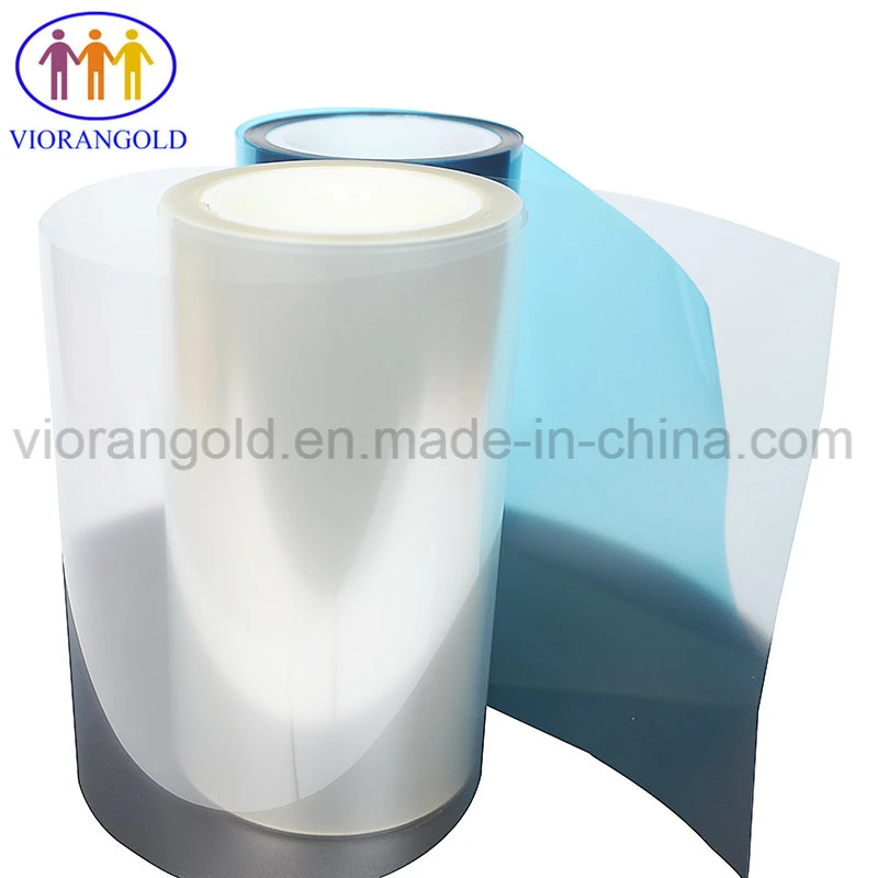 25um/36um/50um/75um/100um/125um Blue Pet Release Film for Protective Film Backing