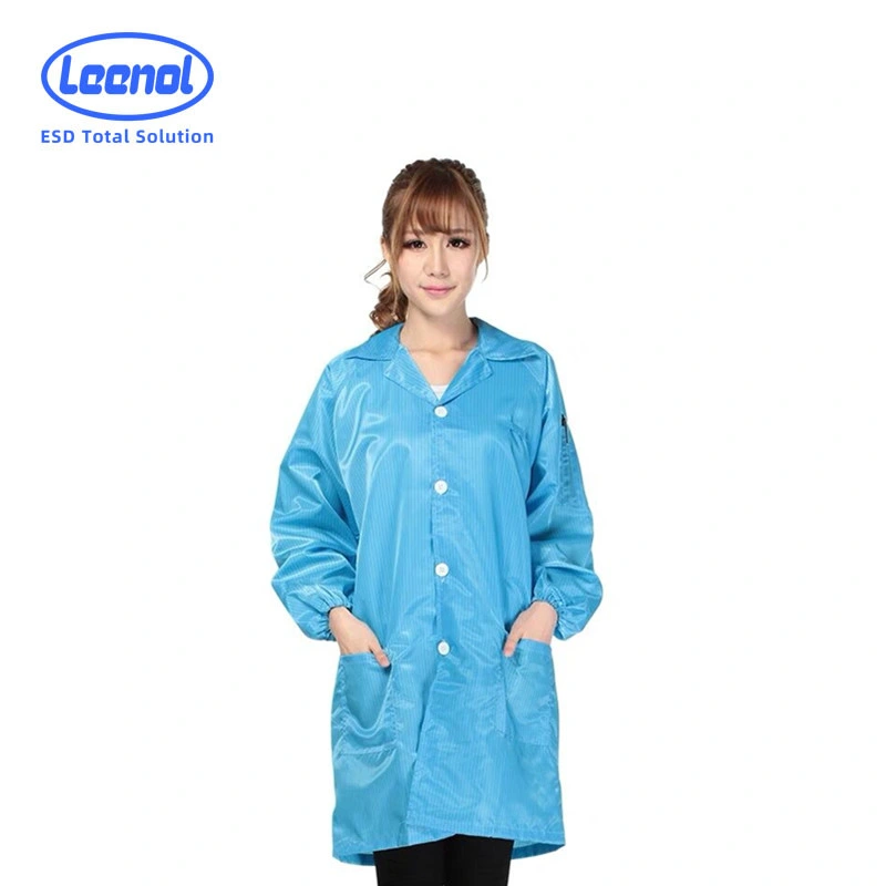 Leenol Protective Garment Washable ESD Clothing Dust Free Workwear