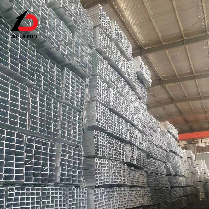 Ronda/rectángulos, cuadrados/Z275 SGCC Sgcd Dx51d Tubo de acero galvanizado Gi Pre TUBO TUBO GALVANIZADO/tubo para la construcción y la comida/bebida/Productos Lácteos