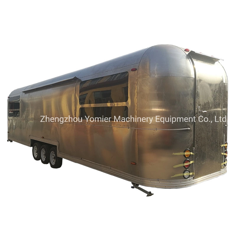 Stainless Steel Crepe Food Catering Trailer