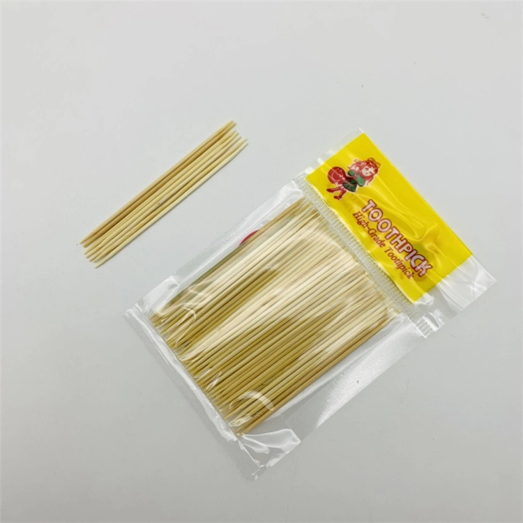 Bamboo Toothpick with Customized Package for Supermarket