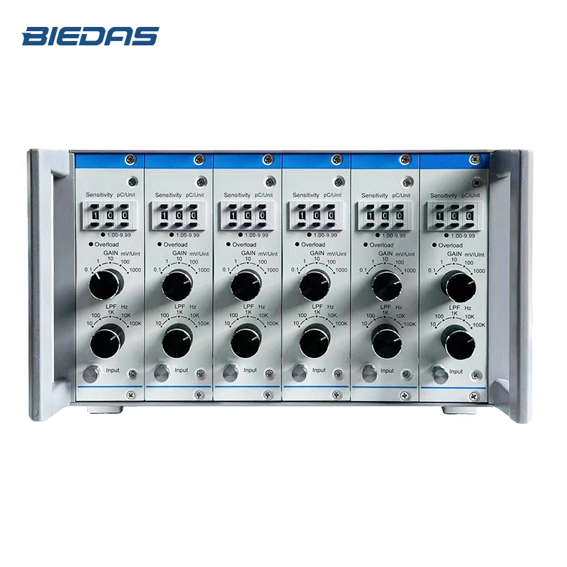 Biedas PE08-5 Switchable Low Noise Wide Frequency Band Multi Channels Charge Amplifiers