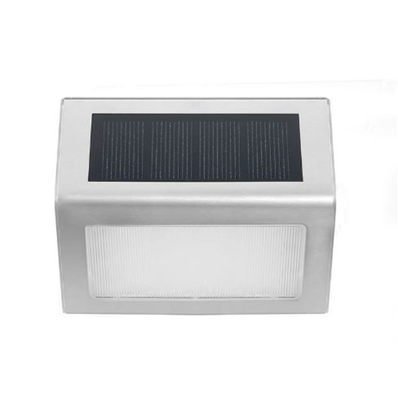 Luzes LED para a rua para exterior com bateria para relvado interior, teto em alumínio Pilhas de substituição para a luz solar intermitente COB