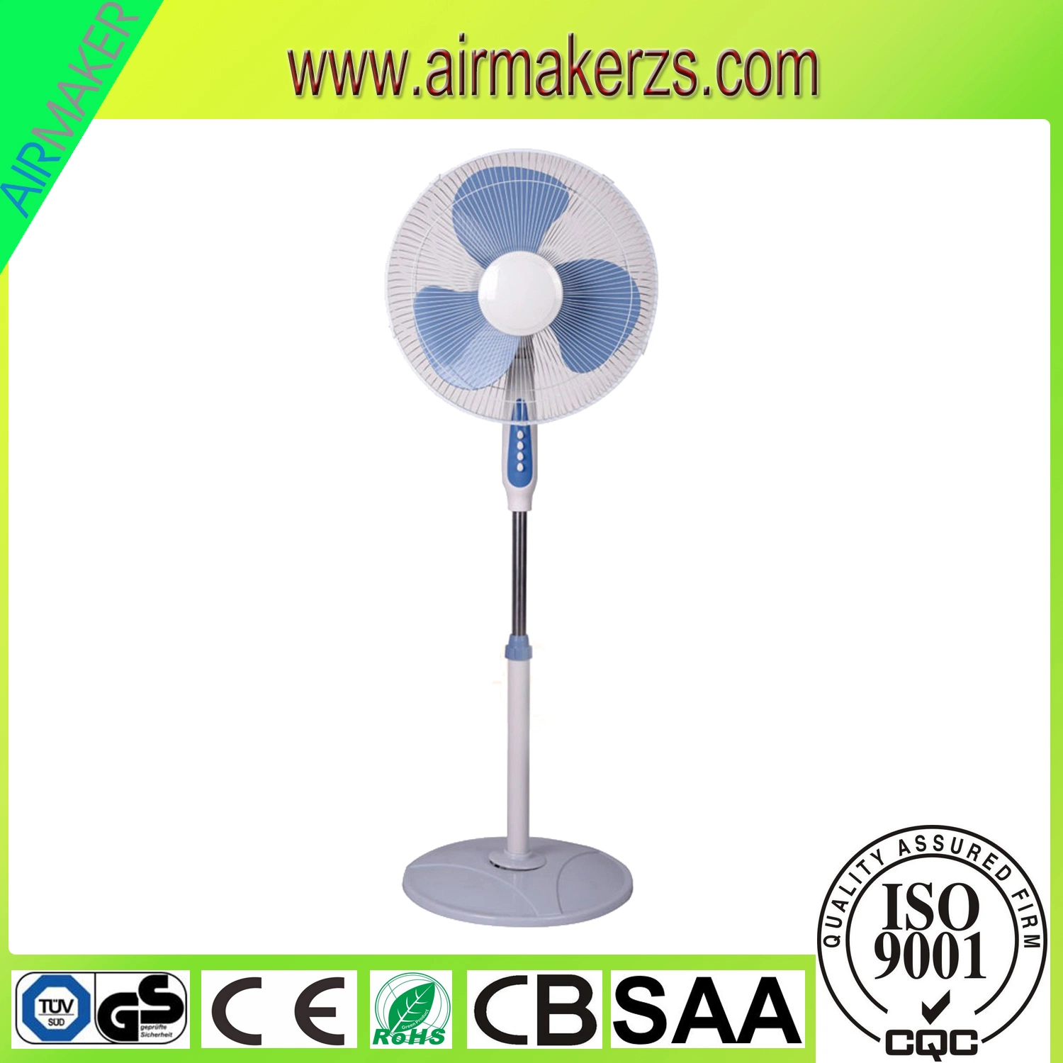 Factory Directly Selling 16inch Electrical Stand Fan Pedestal Fan with Timer with CE and RoHS