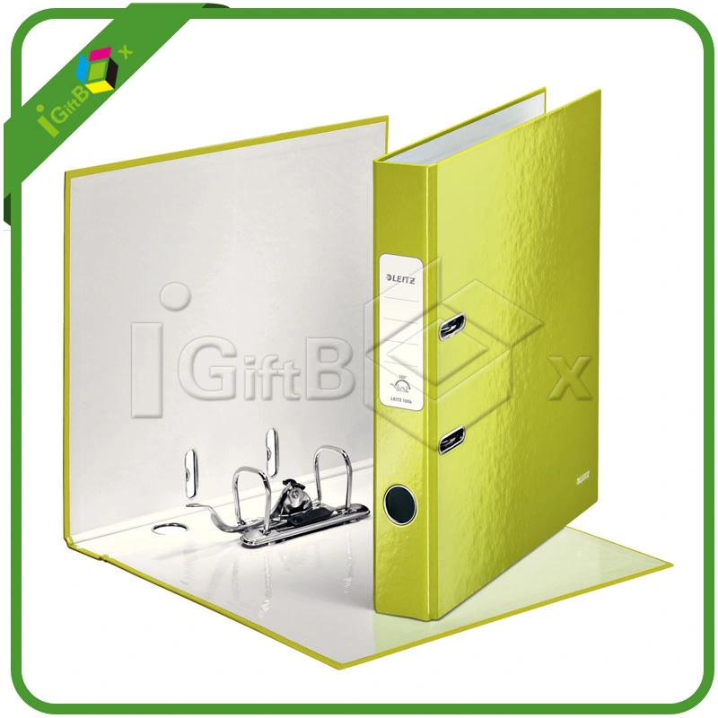 A4 Solid Color Printed Paper Lever Arch File