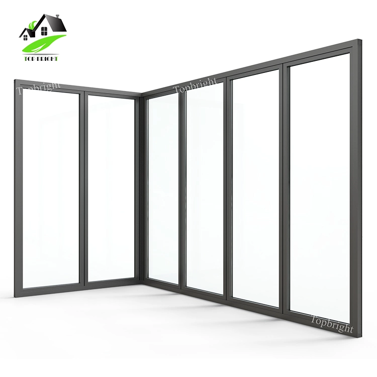 Tp50 Moderno Bi Fold Acordeón Exterior precio de las puertas de vidrio de aleación de aluminio Vertical plegables puertas plegables sistema deslizante Philippinese