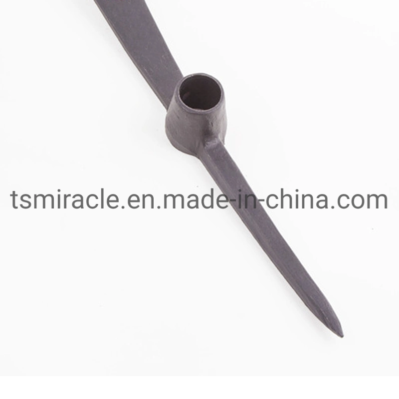 Cabeza de acero forjado Pickaxe precio de fábrica P406 Agricultura de alta calidad Pickaxe de herramientas con mango de madera Tipo África