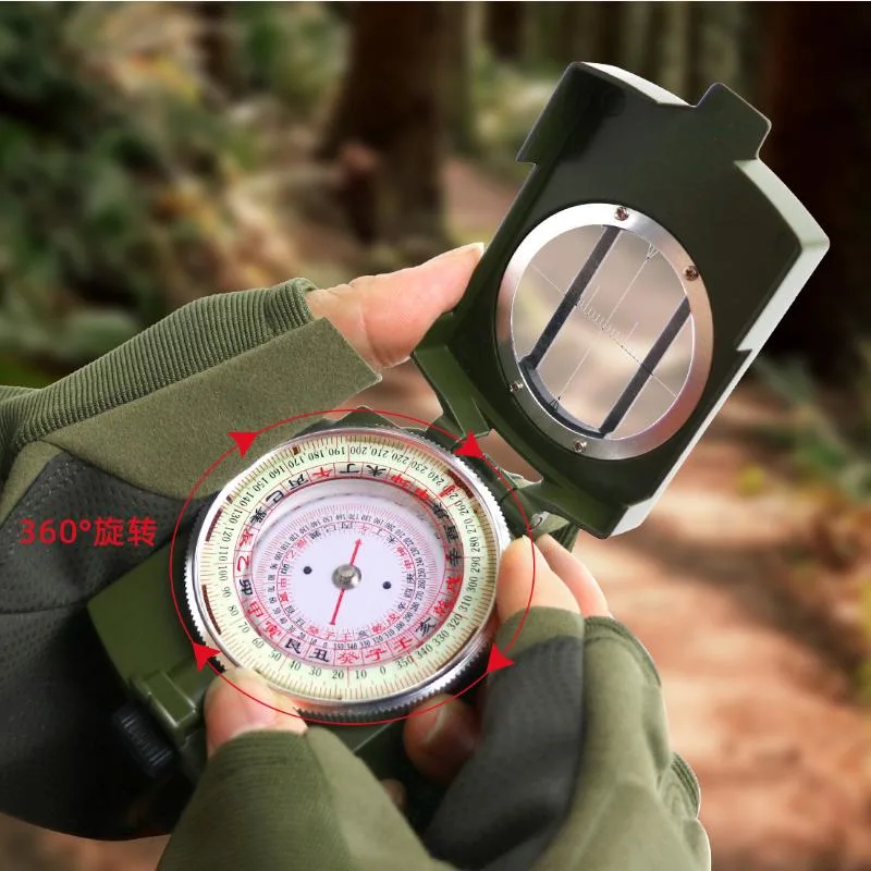 Multi-Functional Strong Magnetic Precision Outdoor North Needle High-Grade Camping Compass