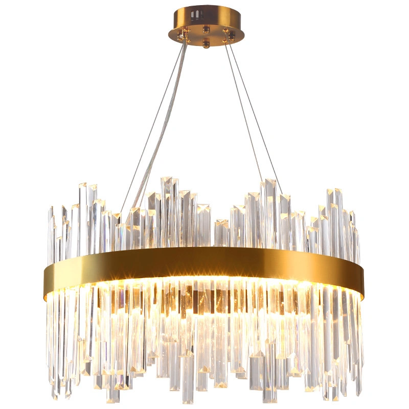 Crystal Chandelier Light Living Room Dining Room Modern Pendant Lamp Simple Luxury