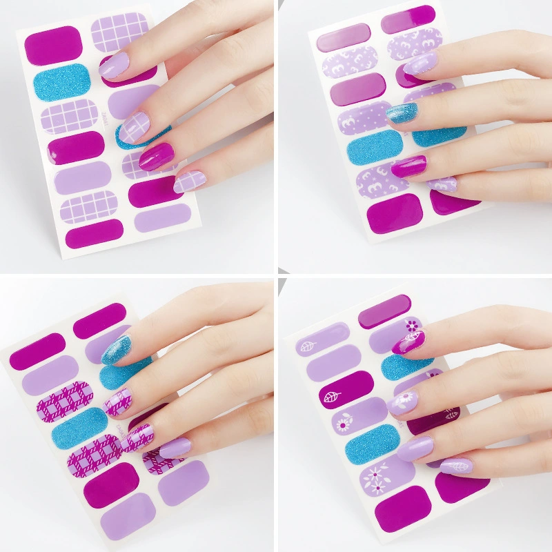 New Nail Patch Ins14 Sticker Small Fresh Full Waterproof Fake Nails