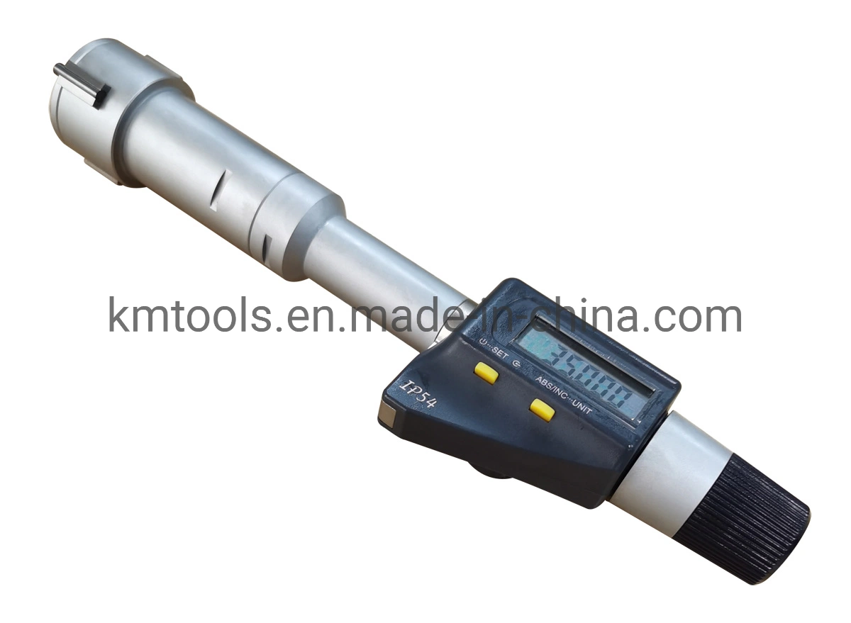 30-40mm IP54 Micrometer interno digital de tres puntos de grado de protección