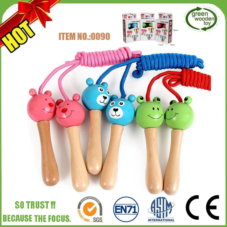 Wooden Skipping Rope Speed Rope, Wholesale/Supplier Cheap Wooden Speed Jump Rope